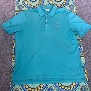 Lacoste Men's Blue Polo Shirt